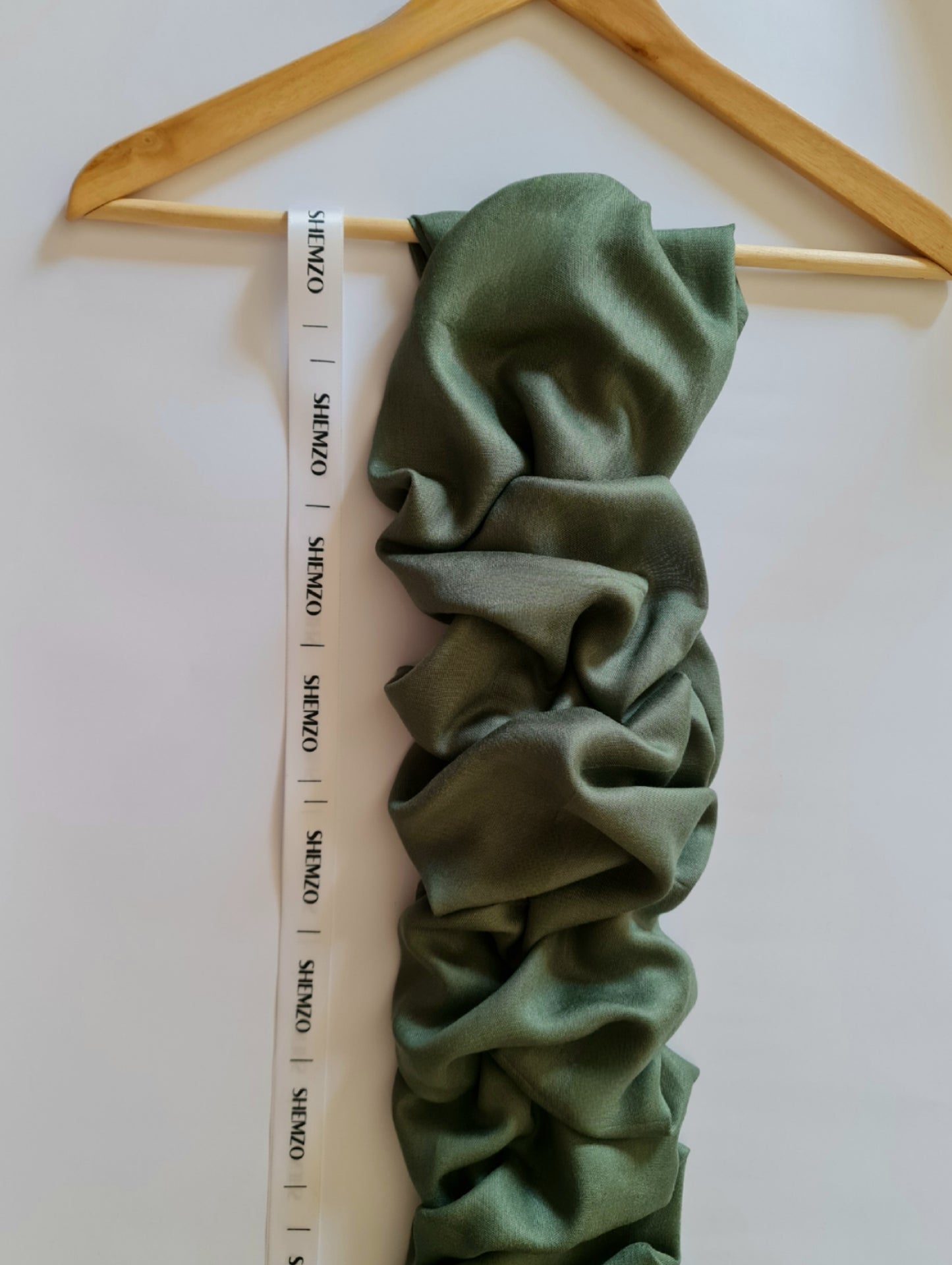 Greenish Mist Cotton Modal Scarf