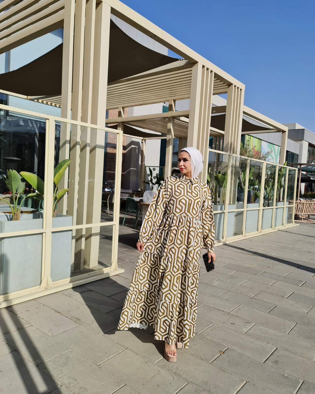 The Karen Dress - Olive