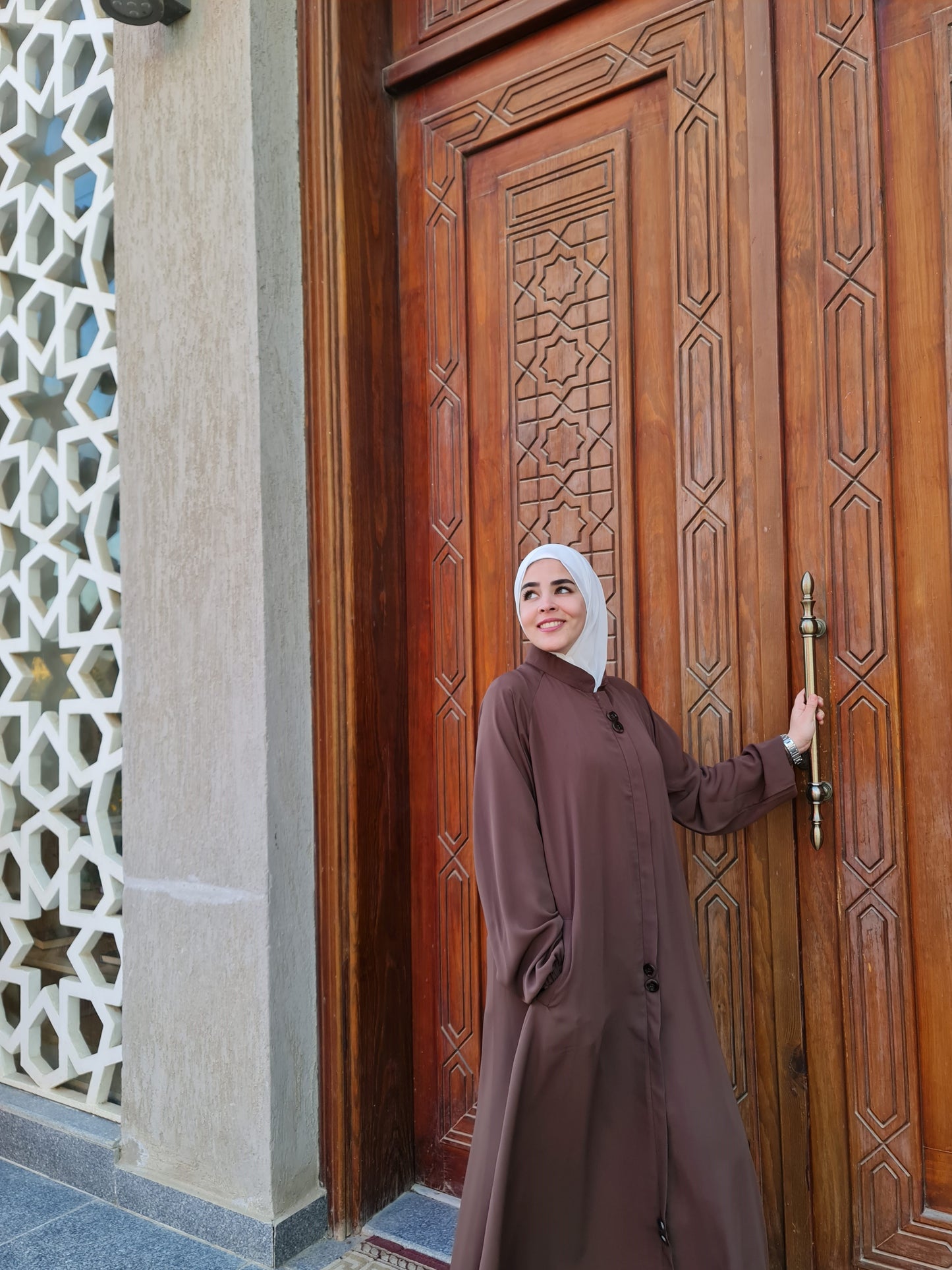 The Brown Classic Abaya