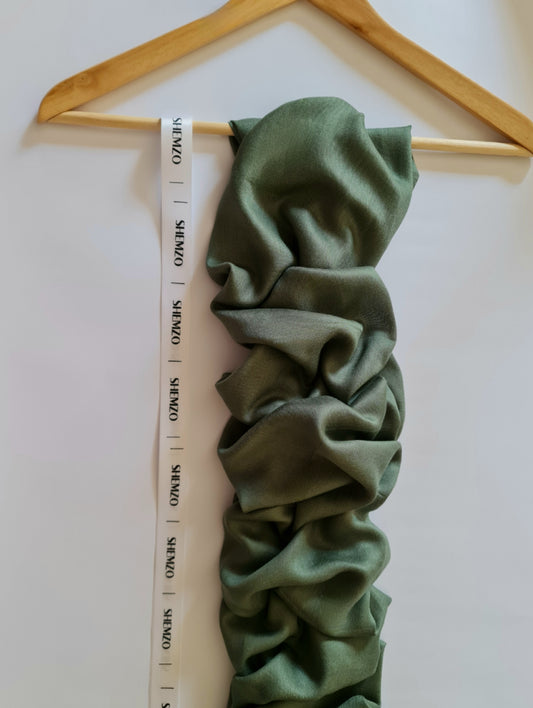 Greenish Mist Cotton Modal Scarf